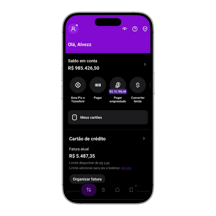 Tela inicial 100% editavel