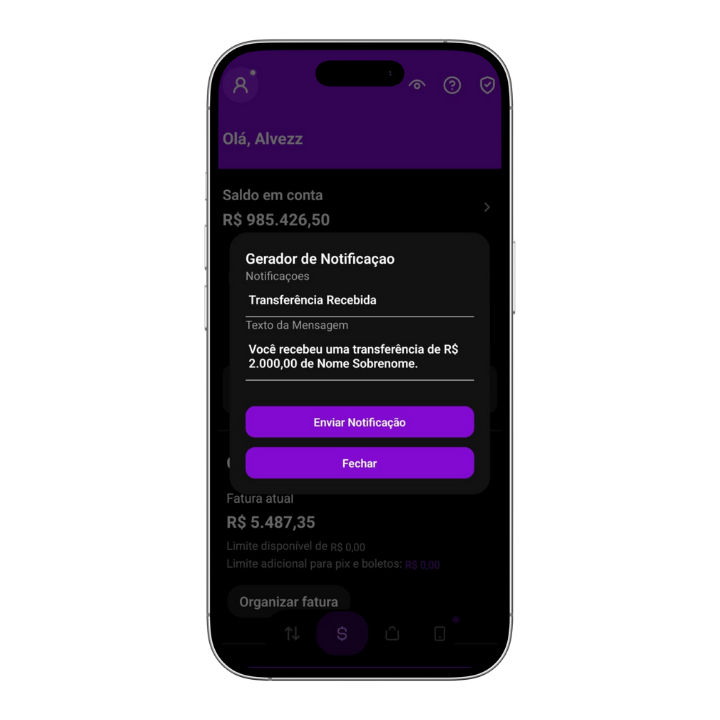 Gerador de Notificações